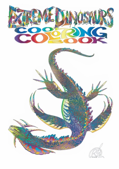 Extreme Dinosaur Coloring Book #3