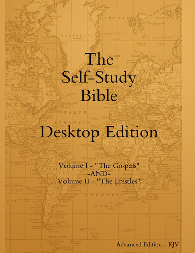 Self-Study Bible - New Testament - (Advanced Edition) 8.5x11 Paperback