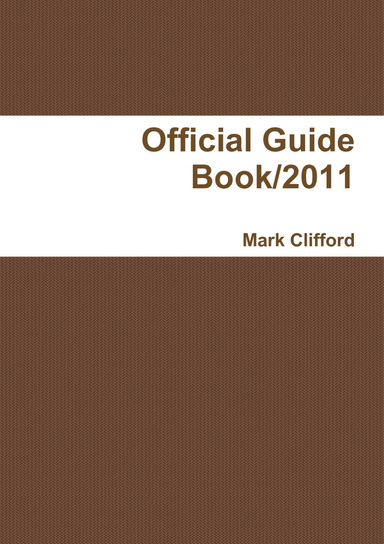 DoubleCork Dart League Official Guide Book/2011