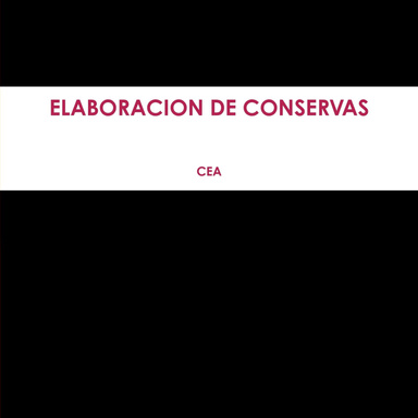 ELABORACION DE CONSERVAS