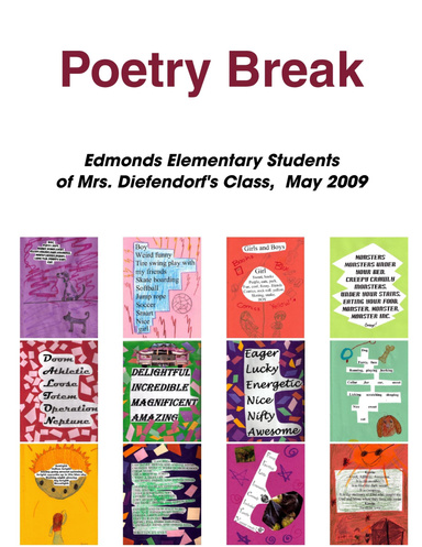 Poetry Break Edmonds Elementary Room 5 2009