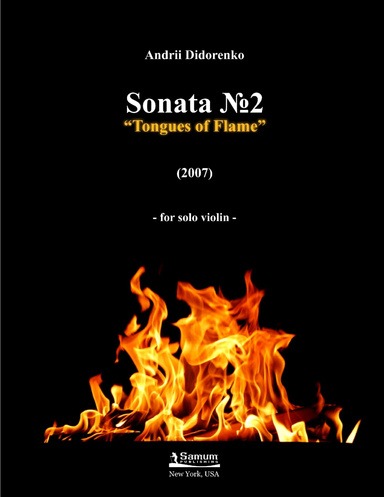 Sonata #2 for solo violin