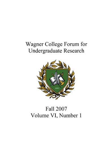 Forum for Undergraduate Research, Vol. 6 No. 1