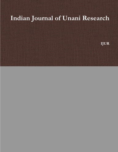 Indian Journal of Unani Research