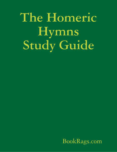 The Homeric Hymns Study Guide