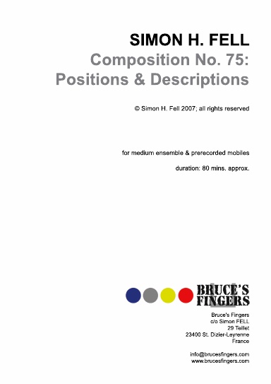 Composition No. 75: Positions & Descriptions