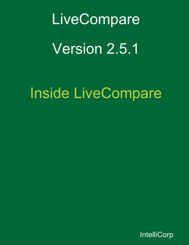 Inside LiveCompare 2.5.1