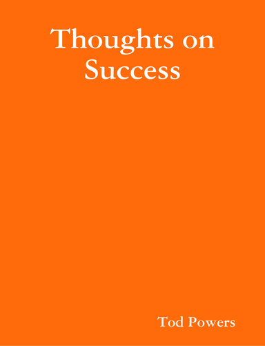 Thoughts on Success