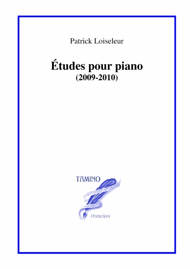 Etudes pour piano