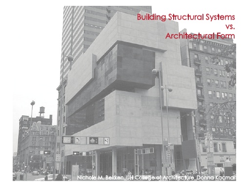 Building Strucutral Systems vs. Architectural Form