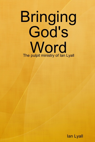 Bringing God's Word