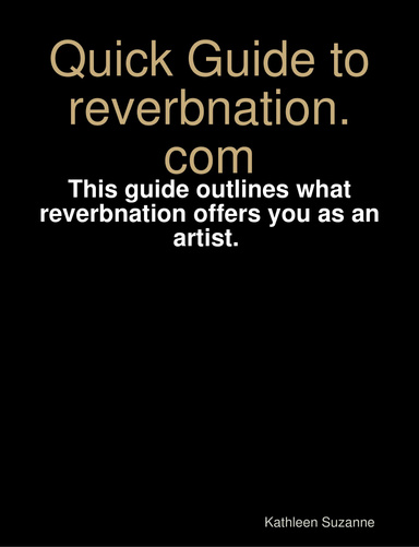 Quick Guide to reverbnation