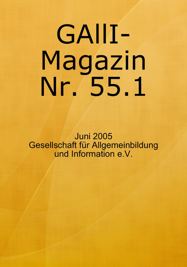 Allgemeinbildungsmagazin Nr. 55