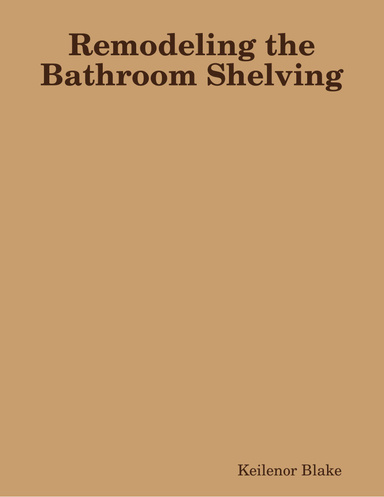 Remodeling the Bathroom Shelving