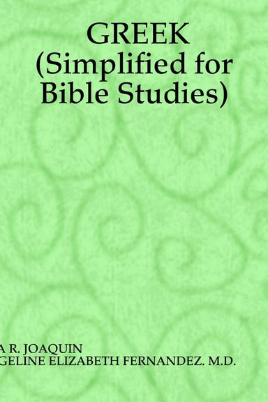 GREEK (Simplified for Bible Studies)