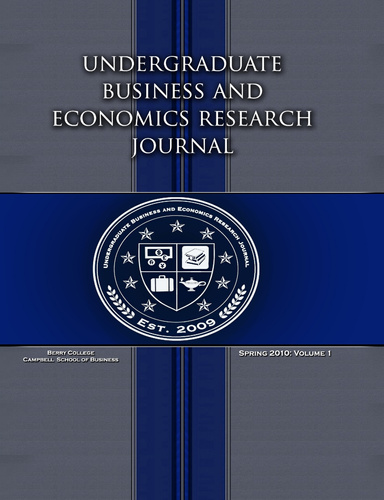 Undergraduate Business & Economics Research Journal