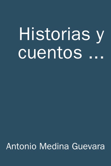 Historias que son cuentos