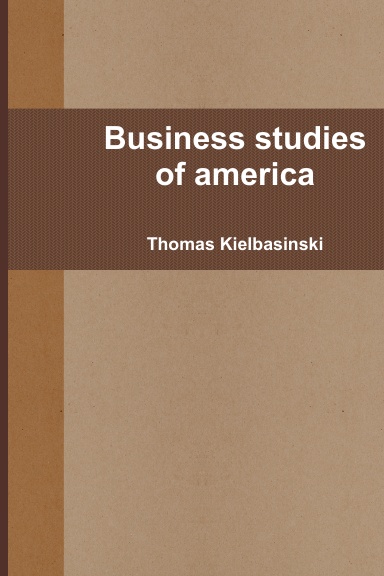 Business studies of america
