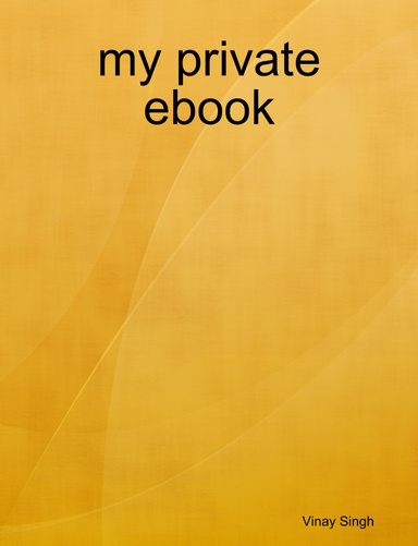 my private ebook