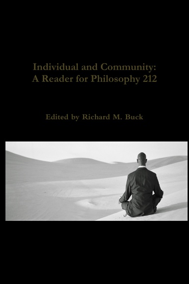 Individual and Community: A Reader for Philosophy 212