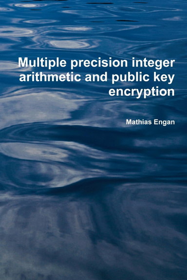 Multiple precision integer arithmetic and public key encryption
