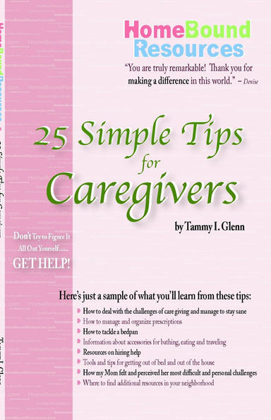 25 Simple Tips for Caregivers
