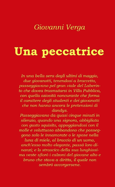 Una peccatrice