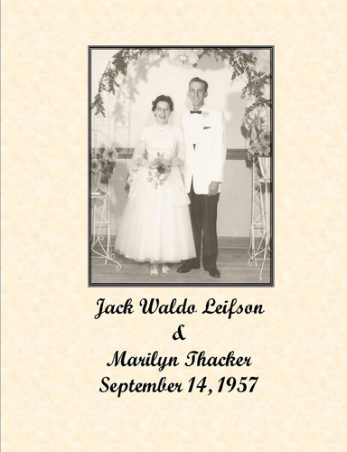 Jack and Marilyn Leifson Golden Anniversary