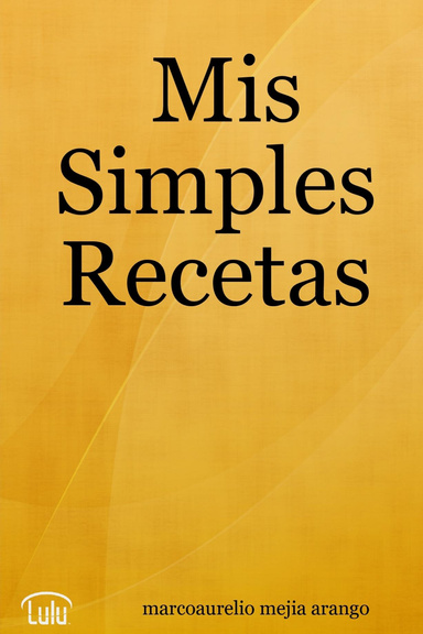Mis Simples Recetas