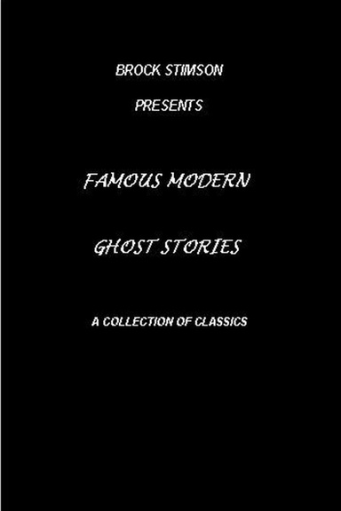 Famous Modern Ghost Stories