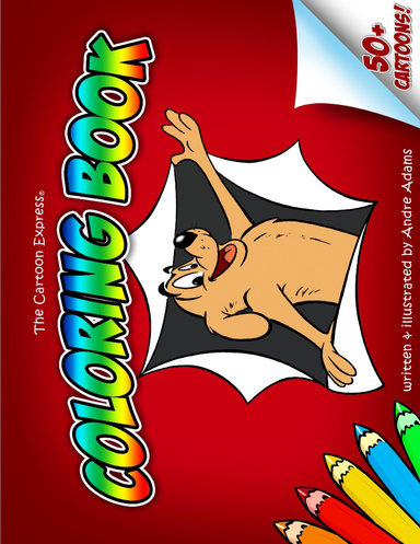 The Cartoon Express Coloring Book