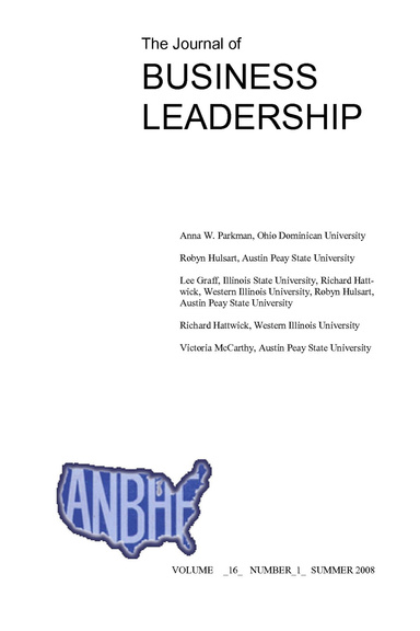 The Journal of Business Leadership