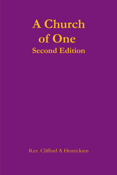A Church of One - Second Edition