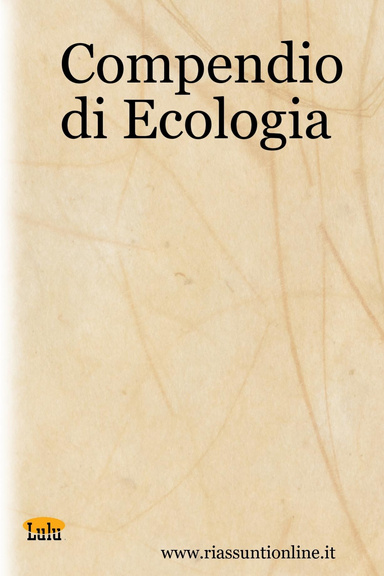 Compendio di Ecologia