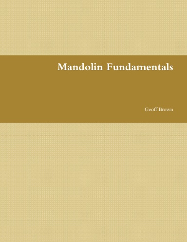 Mandolin Fundamentals