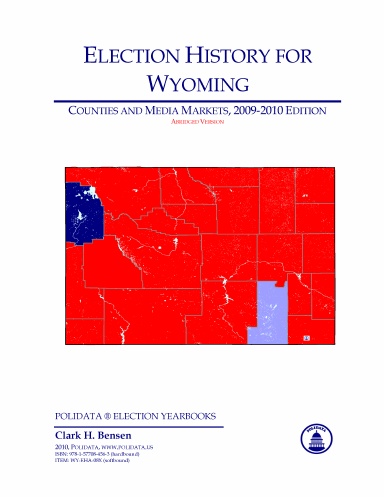 Election History for WYOMING, 2009 SB