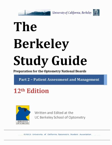 Berkeley Study Guide Part II (2015)