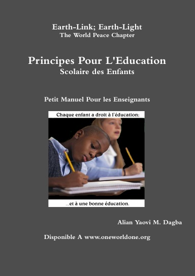 Principe Pour L'Education Scolaire des Enfants