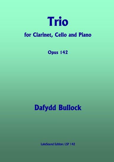 Trio for Clarinet, Cello and Piano, Opus 142