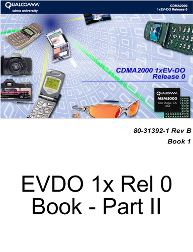 EVDO 1x Rel 0 Book - Part II