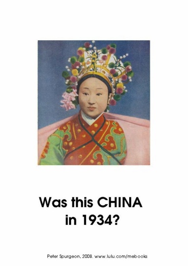 Was this China in 1934?