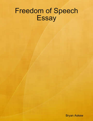 Freedom of Speech Essay