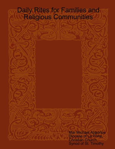 Daily Rites for Families and Religious Communities