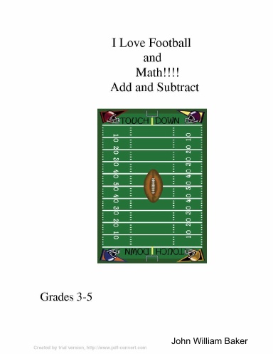 I Love Football and Math