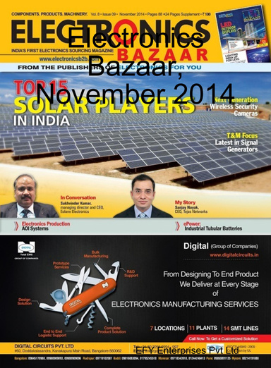 Electronics Bazaar, November 2014