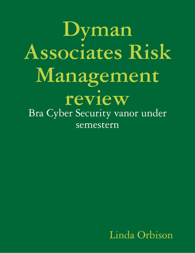 Dyman Associates Risk Management review: Bra Cyber Security vanor under semestern