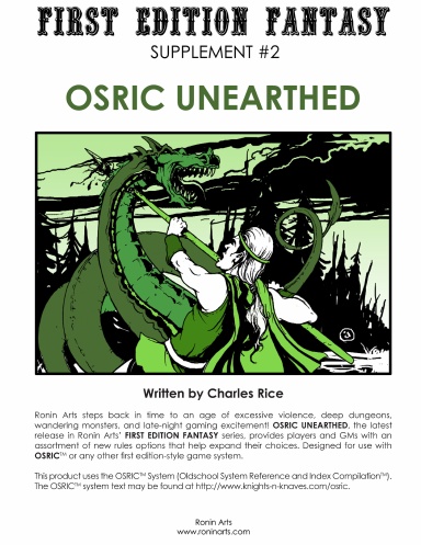 First Edition Fantasy: OSRIC Unearthed