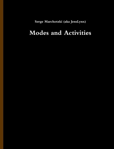 Modes and Activities