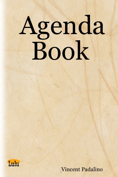 Agenda Book