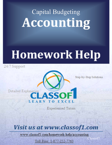 Capital Budgeting